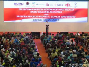 Luncurkan Voucher Pangan, Jokowi: Bukan untuk Beli Rokok dan Pulsa