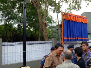 Ahok Resmikan RPTRA dan Kampung KB Baung Pasar Minggu