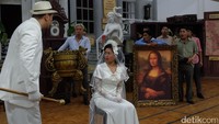 Mengisahkan tentang Si Raja Bandit Batavia bernama Mekhit alias Mat Piso diperankan oleh Rangga Rantiarno. Pool/Tia Agnes/detikFoto.