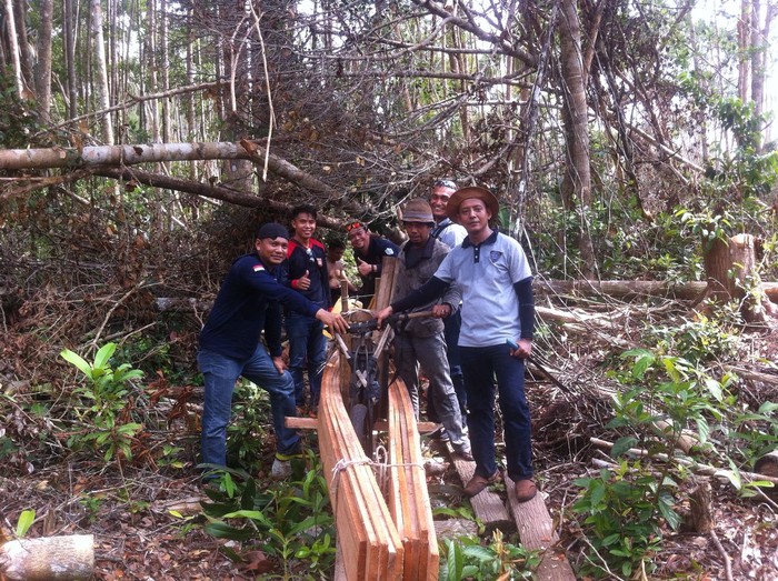 Polres Meranti Bongkar Kasus Illegal Logging