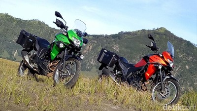 Bertualang Bersama Kawasaki Versys-X 250 di Bromo