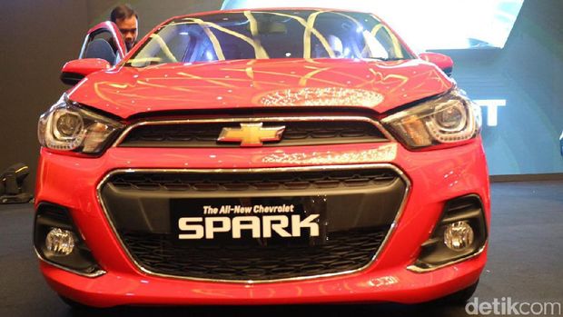 Ilustrasi Chevrolet Spark model 2017
