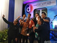 Awak detikcom di Yogya Resmi Tempati Rumah Baru