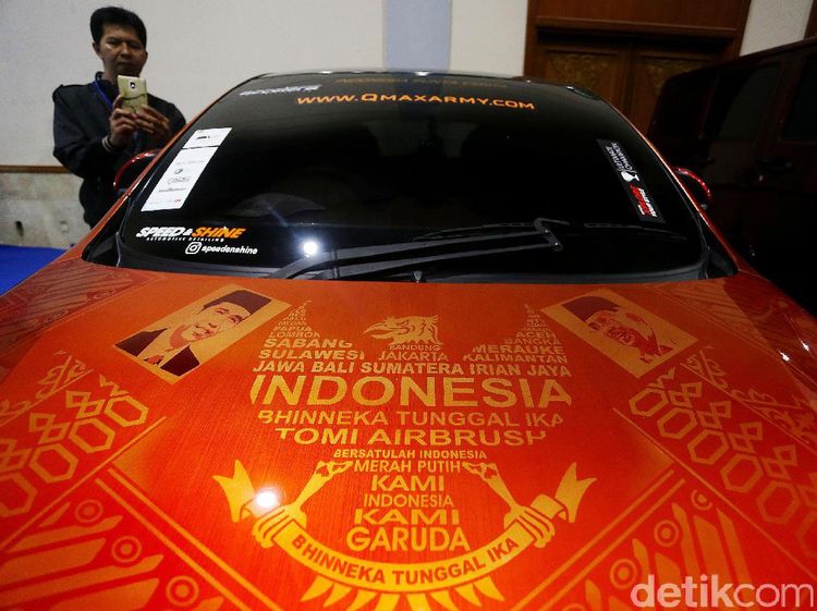 Modifikasi Datsun Go Bergaya Nasionalisme