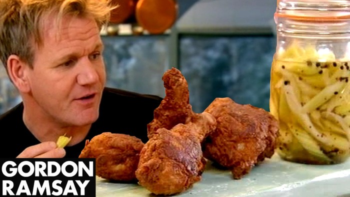 Ini Keseruan Gordon  Ramsay  Memasak Buttermilk Fried 