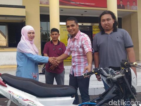 Motor 'yatim piatu' dikembalikan ke pemiliknya