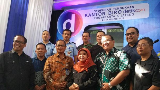 Awak detikcom di Yogya Resmi Tempati Rumah Baru