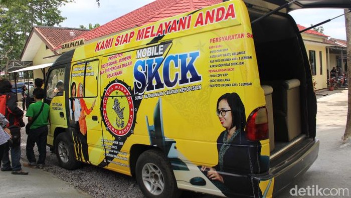 Polres Garut Luncurkan SKCK keliling