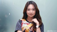 Stella pun membeberkan proses pernikahannya yang akan dilangsungkan di Jakarta. Pool/Noel/detikFoto.
