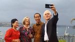 Foto: Saat Malcolm Turnbull Ketagihan Selfie dengan Jokowi