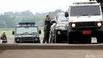 Simulasi Pengamanan Kedatangan Raja Salman di Bandara Halim