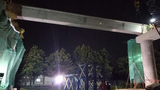 Penampakan Terkini Proyek <i>Skytrain</i> Bandara Soekarno-Hatta