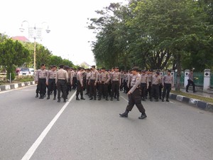 Sidang Pleno KIP Aceh Digelar, Pengamanan Diperketat