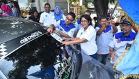 Kami ingin menunjukkan kepada masyarakat bahwa komunitas ini mendukung pemerintah untuk menghindari narkoba yang terbukti dapat merusak bangsa dan generasi penerus, tegas Ariesta kepada wartawan.