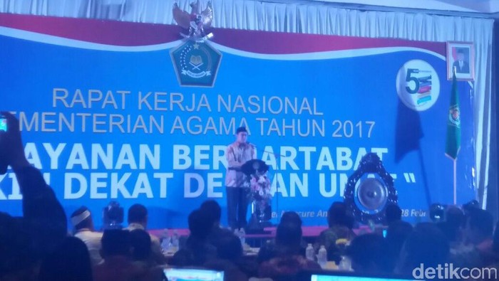 Gelar Rakernas, Menag: Kita Tidak Ingin Agama Dibajak