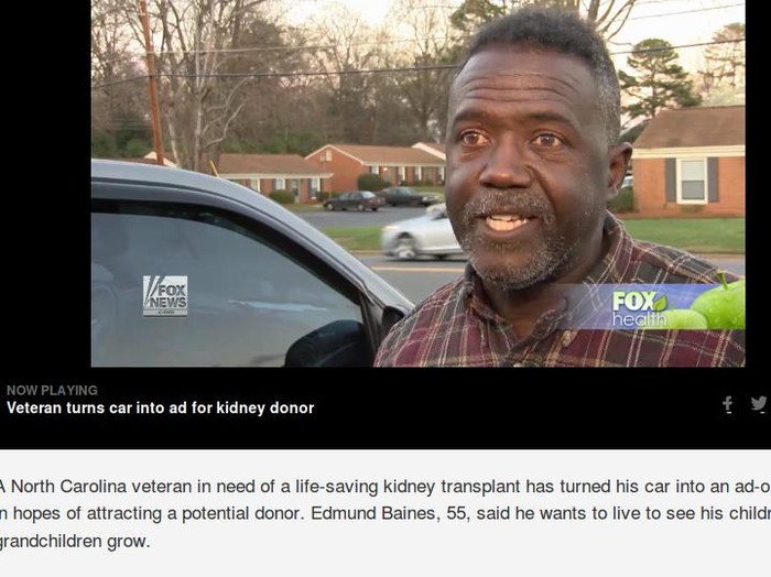 Kisah Kakek Jadikan Mobilnya Iklan Keliling Demi Dapat Donor Ginjal