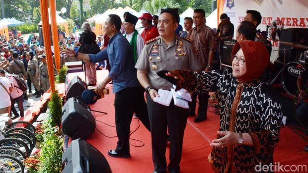 Risma Jamin Pekerja di Surabaya Tidak Turun Jalan Saat Hari Buruh
