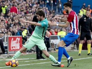 Atletico Versus Barca Sementara Masih Tanpa Gol