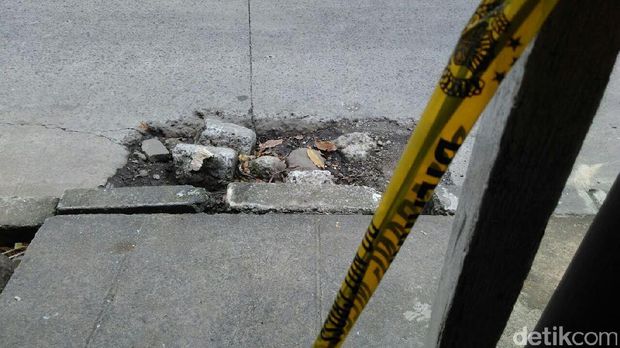 Lokasi poyan ditemukan tewas dengan kondisi luka tusuk