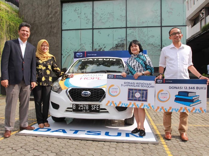 Sediakan Akses Pendidikan, Datsun Kumpulkan 12 Ribu Buku Bacaan