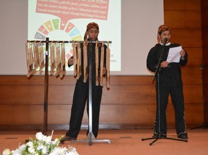 Pertunjukan Angklung dan Puisi Chairil Anwar Hibur Penonton di Maroko
