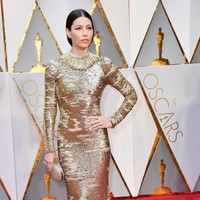 Jessica Biel, Annual Academy Awards at Hollywood & Highland Center on February 26, 2017 in Hollywood, California.  (Photo by Frazer Harrison/Getty Images)