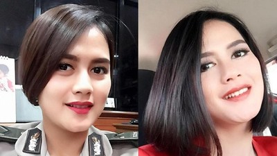 Ismi Aisyah, Polwan Cantik yang Jadi Sorotan