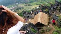 Foto: Di beberapa area, terlihat juga warung-warung yang menjajakan makanan. Jadi traveler tidak perlu khawatir akan kelaparan di Karang Para. Mau membawa bekal sendiri juga tidak apa-apa, asal tetap menjaga kebersihan (Alam/detikTravel)