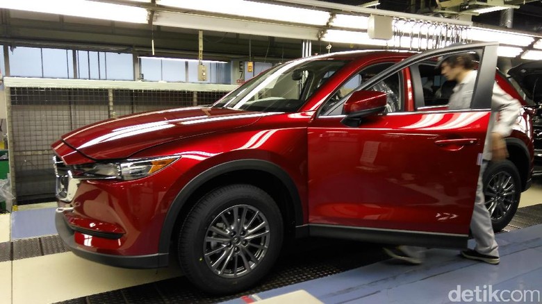 Pabrik mobil Mazda di Jepang Foto: Muhammad Nur Abdurrahman Pabrik mobil Mazda di Jepang Foto: Muhammad Nur Abdurrahman