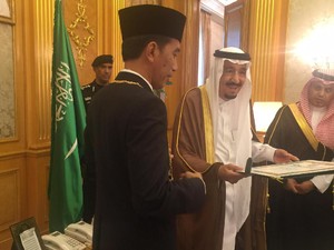 Jokowi dan Raja Salman Dinilai Memiliki Kesamaan Karakter