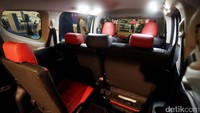 Bagian dalam mobil Sienta modifikasi Sporty ala National Modificator and Aftermarket Association (NMAA). Foto: Rengga Sancaya