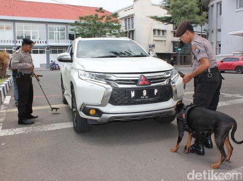 Polrestabes Surabaya Perketat Penjagaan