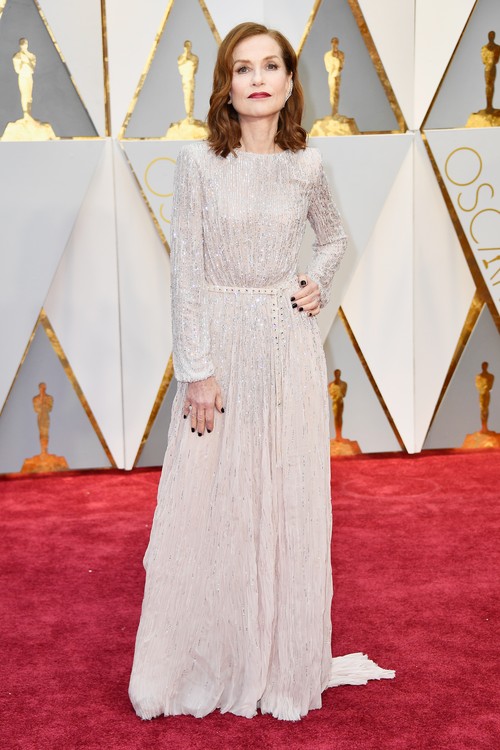 HOLLYWOOD, CA - FEBRUARY 26:  Actor Isabelle Huppert attends the 89th Annual Academy Awards at Hollywood & Highland Center on February 26, 2017 in Hollywood, California.  (Photo by Frazer Harrison/Getty Images)