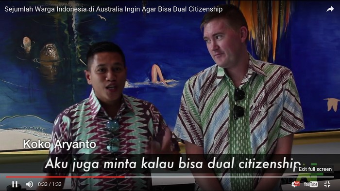 Sejumlah WNI Ingin Kewarganegaraan Ganda