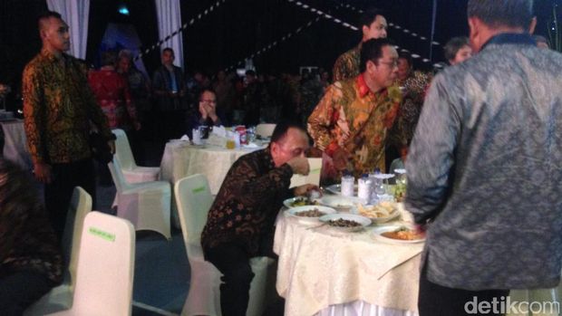 Kapolda Metro di acara lepas sambut Pangdam Jaya.