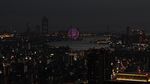 Panorama Senja di Osaka dari Gedung Pencakar Langit