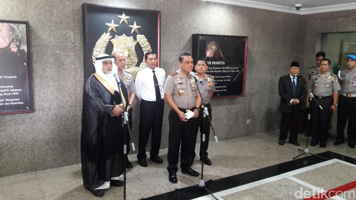 Kunjungi Mabes Polri, Dubes Saudi Apresiasi Keamanan Indonesia