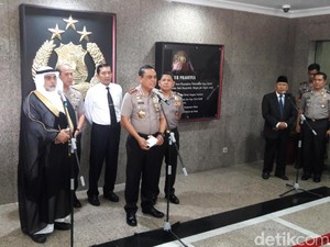 Kunjungi Mabes Polri, Dubes Saudi Apresiasi Keamanan Indonesia