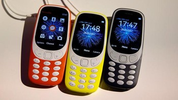 Warna-warna ceria Nokia 3310. Foto: Reuters