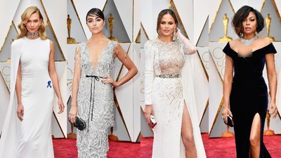 Pesona Para Aktris Cantik di Red Carpet Oscar 2017