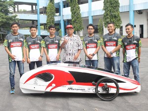Mobil Hemat Energi Karya Mahasiswa Yogyakarta Berlaga di Singapura