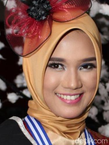 Foto: Tarik Perhatian dengan Headpiece, Ini Gaya 6 Peserta Hijab Hunt 2017
