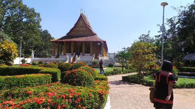 Tampak depan Museum Haw Phra Kaew