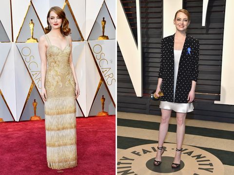 Foto: Transformasi Gaya Selebriti di After Party Oscar 2017