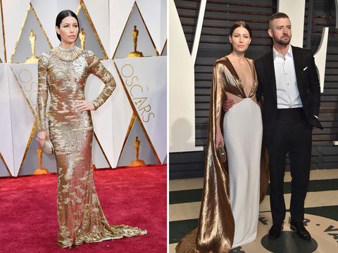 Foto: Transformasi Gaya Selebriti di After Party Oscar 2017