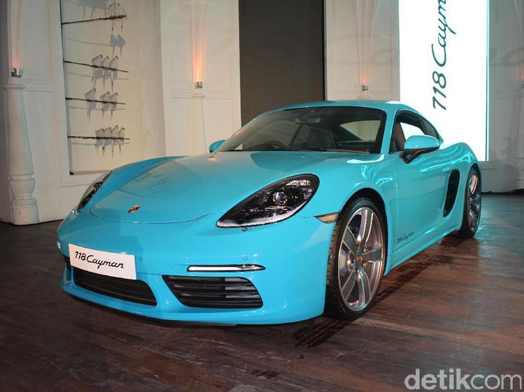 Begini Tampang Porsche 718 Cayman Anyar