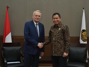 Jonan dan Menlu Prancis Resmikan Klub Pengusaha Energi Terbarukan