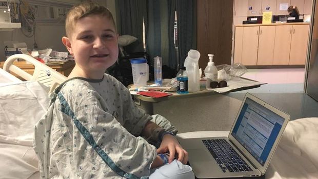 Spencer dalam masa pemulihan (Foto: Facebook/Stand Up for Spencer)