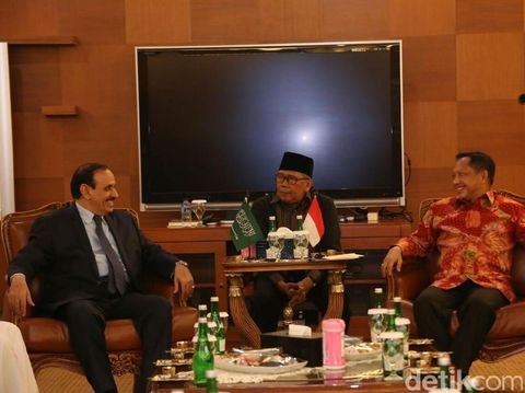 Kapolri bertemu dengan Kepala Kepolisian Arab Saudi