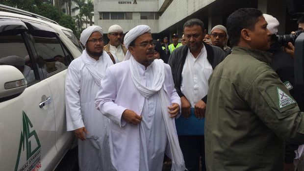 Habib Rizieq akan memberikan kesaksiannya di sidang Ahok.